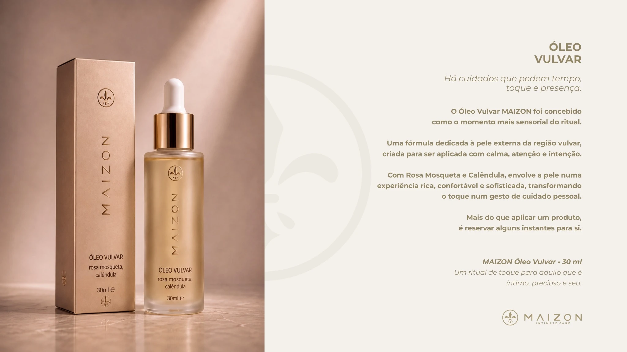 Óleo Vulvar MAIZON, 30 ml